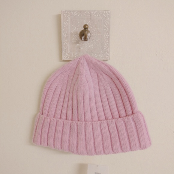 pink fisherman beanie